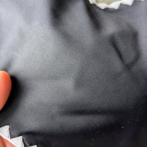 Shein Black White Whip Stitch Bikini Swimsuit medium - Picture 6 of 10